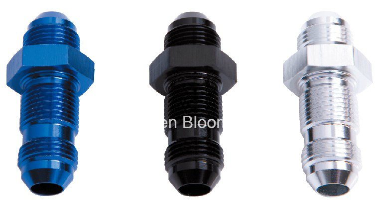 Male Jic to Male Jic Bulkhead Thread Fitting