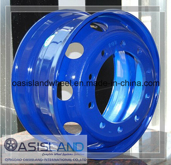 Tubeless Steel Wheel 19.5X6.75 6.75X19.5 for Truck