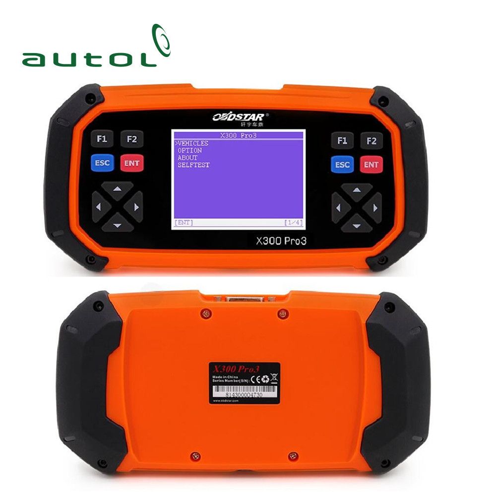 New Arrived Obdstar X300 PRO3 Key Master with Immobiliser + Odometer Adjustment +Eeprom/Pic+Obdii