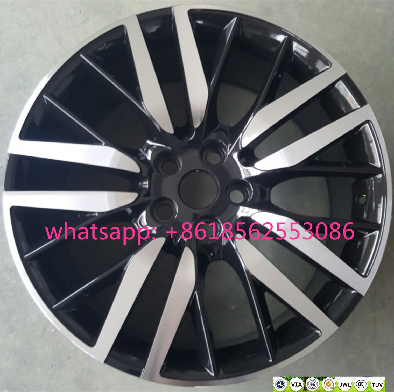 20*9.5j 22*9.5j Aluminum Replica Alloy Wheel Rims for Landrover