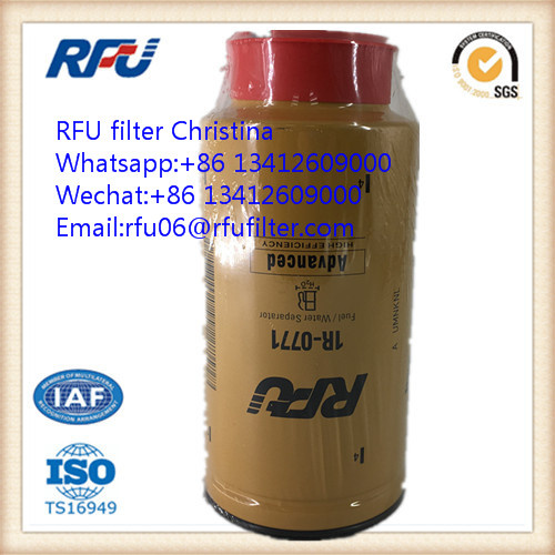 1r-0771 High Quality Fuel Filter for Caterpillar Truck Bulldozer Excavator