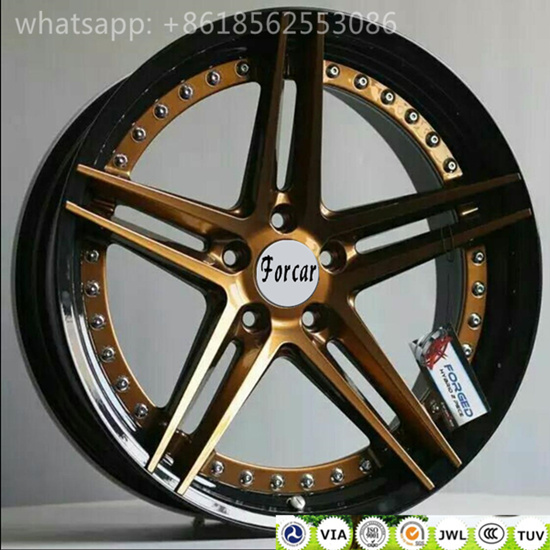 1 Piece 3 Piece 2 Piece Forgiato Forged Alloy Wheel