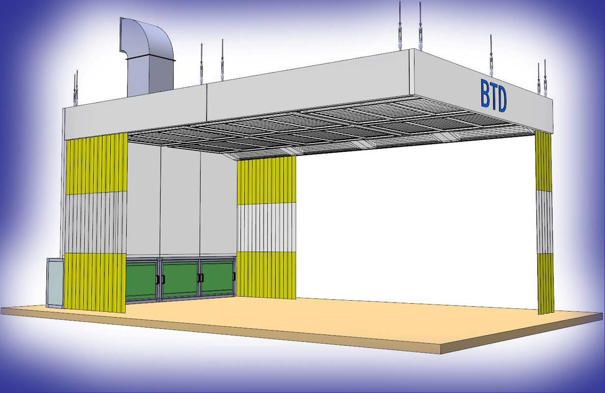 Btd Car Preparation Station Sanding Room