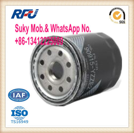High Quality Auto Oil Filter for Toyota 90915-Yzze2
