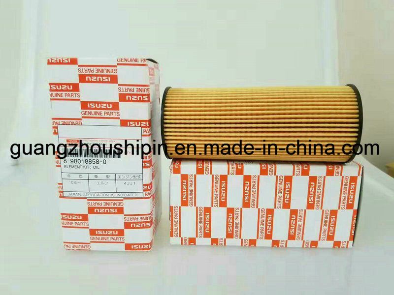 Good Performing Engine Oil Filter for Isuzu (8-98018858-0)