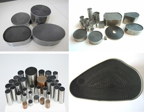 Honeycomb Catalyst for Vehicle Exhaust System of Metal Material