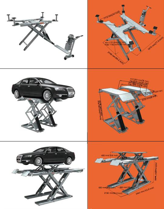 High Quality Scissor Lift with ISO 9001 Certificate