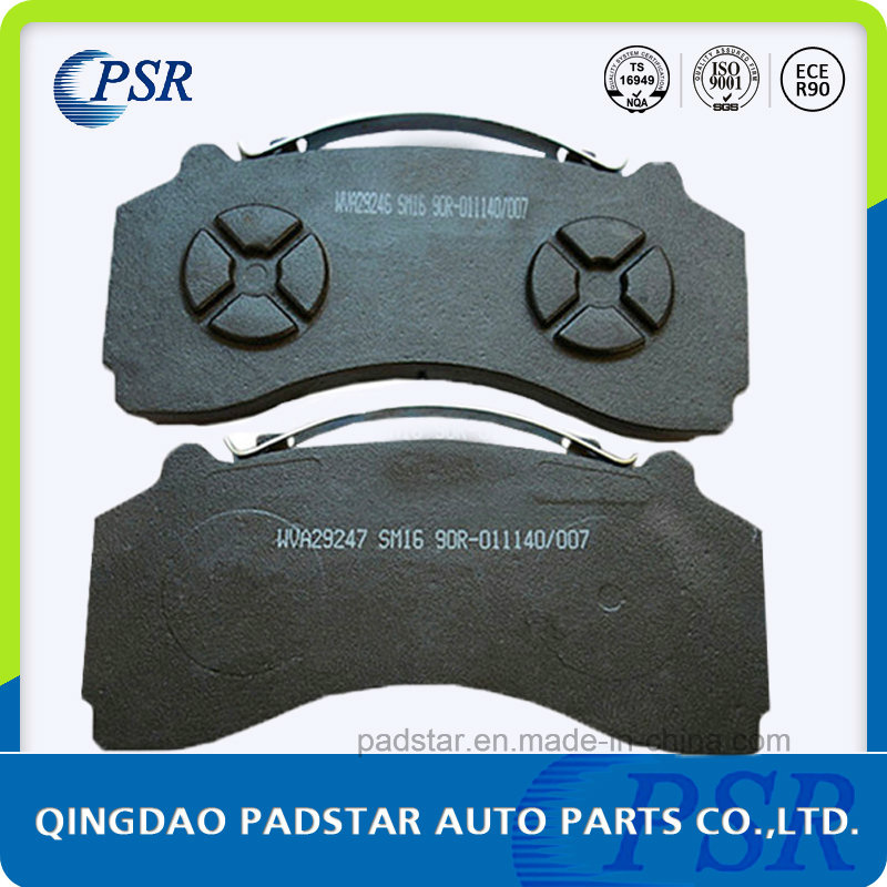 Chinese Supplier Hot Sale Wva29247 Truck Brake Pads for Mercedes-Benz