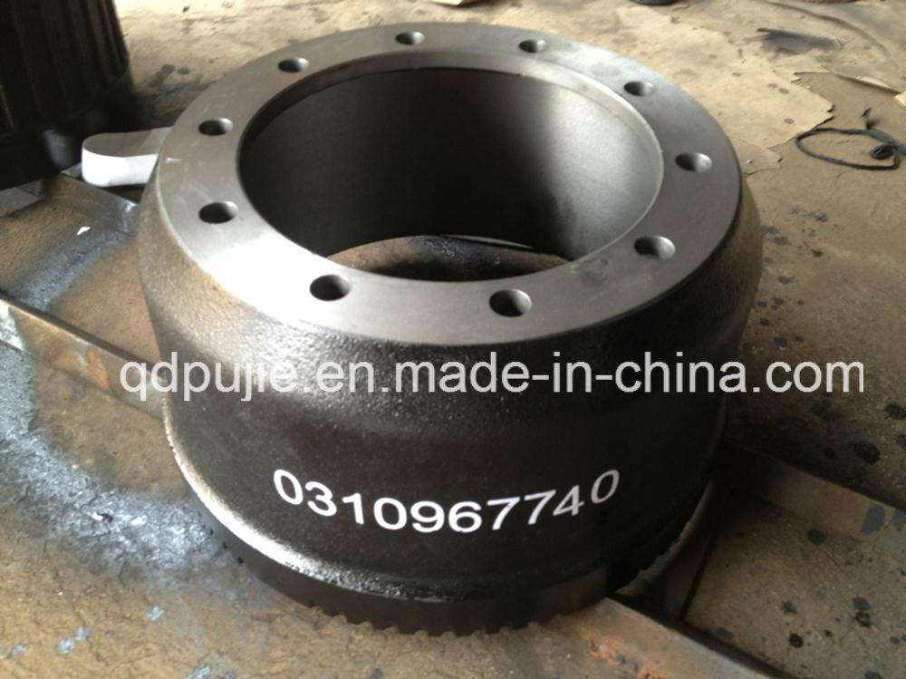 Heavy Duty Truck Brake Drum for BPW 0310967740