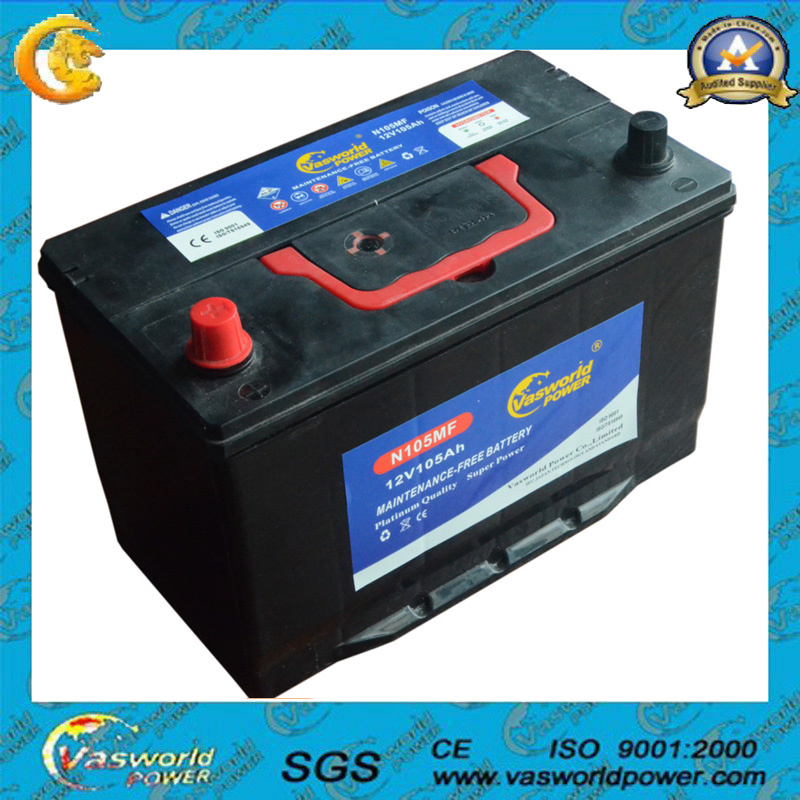 Japan Technology and Standard 12V90ah Mf Auto Battery
