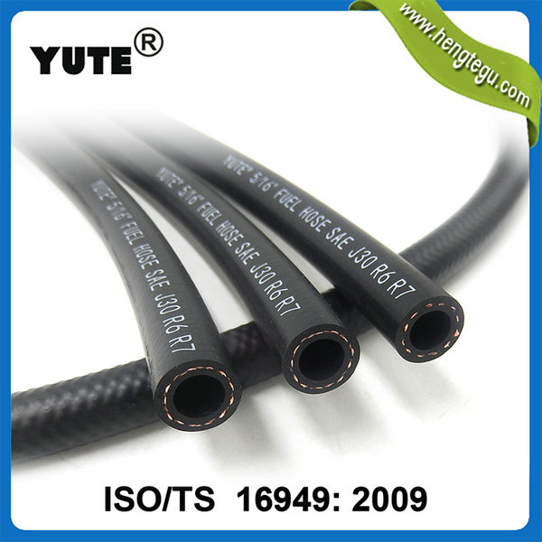 High Performance 1/2 Inch Black Eco Rubber Diesel Fuel Hose