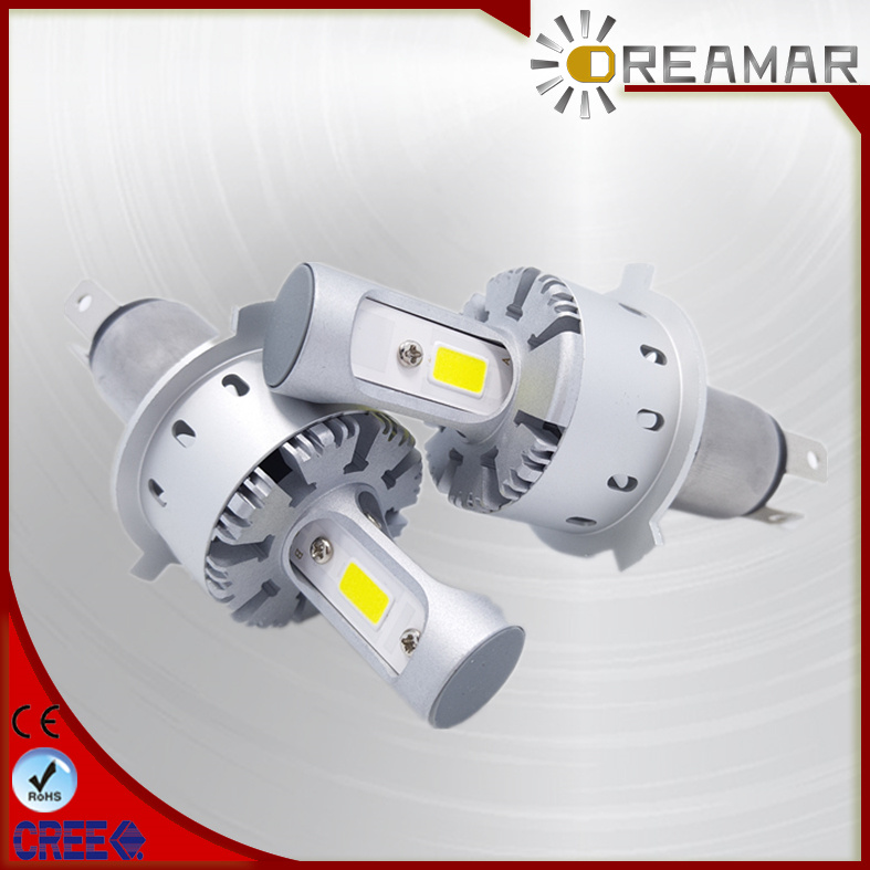 45W 6000lm All in One LED Car Headlight with IP68 Waterproof