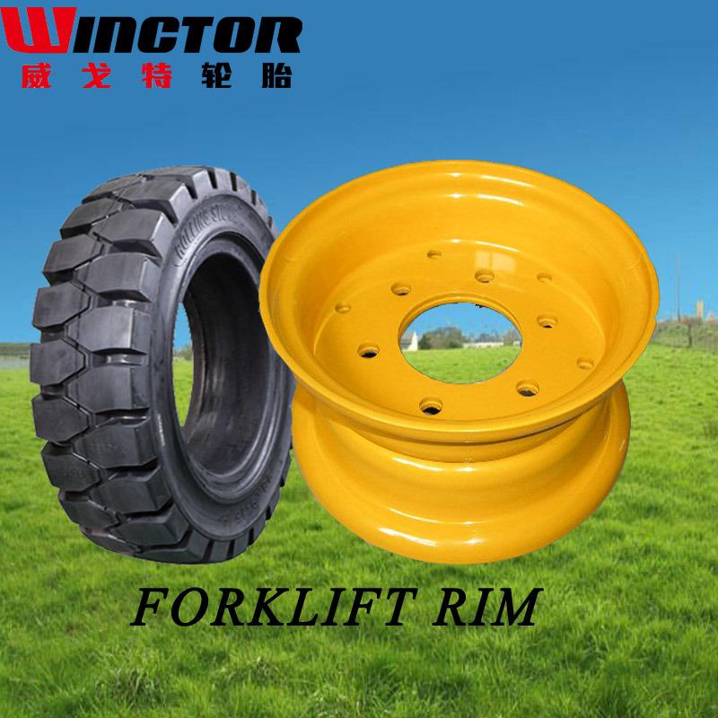 23X9-10 Forklift Truck Tires, China Solid Forklift Tire 23X9-10