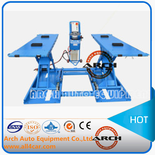 Auto Pneumatic Double Scissor Car Lift Table