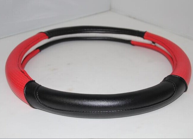 Grind Arenaceous Leather Imitation Leather Steering Wheel Covers (BT7197)
