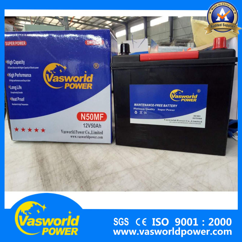 High Quality Mainteance Free Car Staring Mf Lead Acid Battery