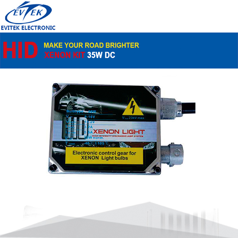 35W DC HID Xenon Kit Auto Headlight Kit From Evitek