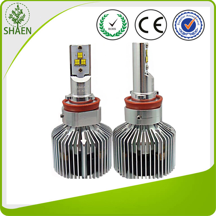 New Design and High Lumen D2s/H4. H7/H8-12-120W 4500lm Headlight
