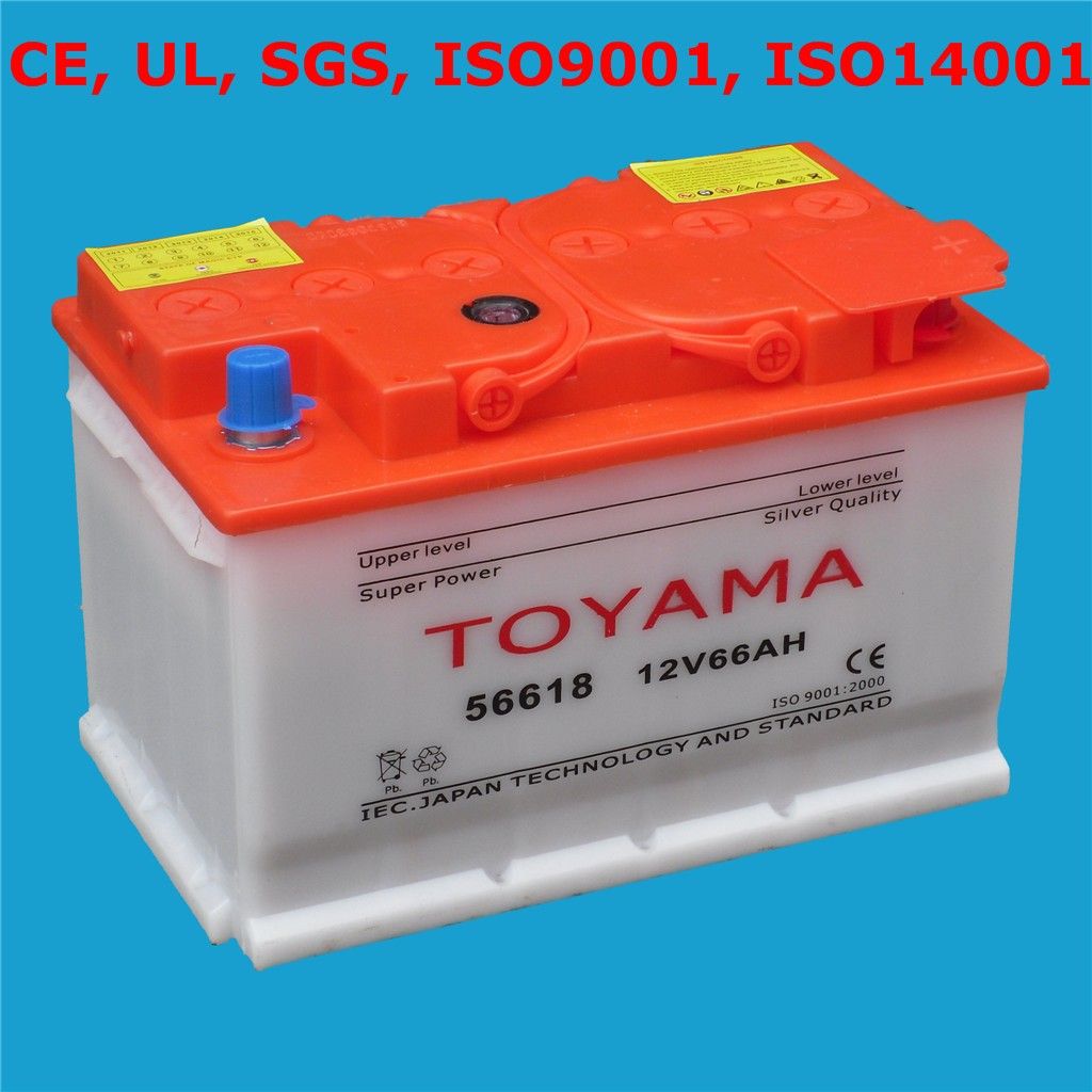 Car Battery Auto Battery Starter Battery 12V66ah