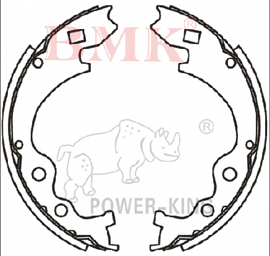 Wear Resistant Brake Shoes (K3348)