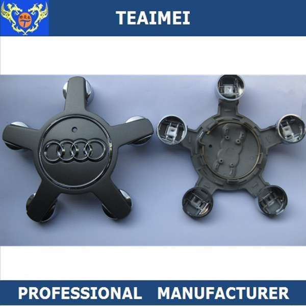 ABS Car Logo Alloy Custom Wheel Center Hub Cap For Audi