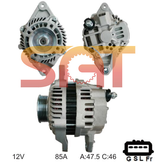 for Mitsubishi Alternator A5tg0091 Ja1895IR