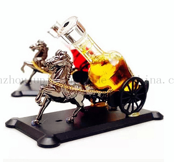 OEM Car Perfume Bottle with Horse Winebottle Design for Decoration