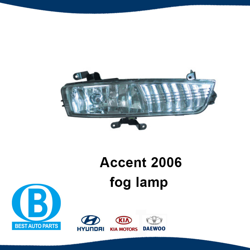 Hyundai Accent 2006 Foglight Car Lamp Supplier China 92201-1e000 92202-1e000