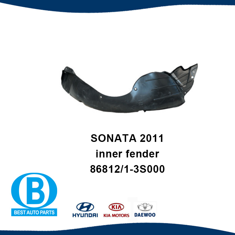Hyundai Sonata 2011 Fender Liner 86513-3s000 86514-3s000