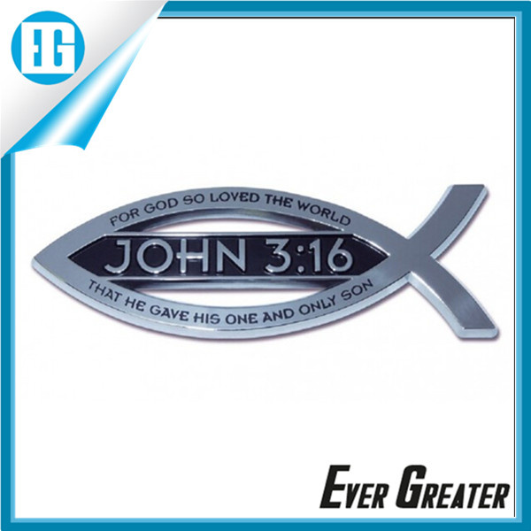Fish Sticker Car Automobile Emblems and Badges