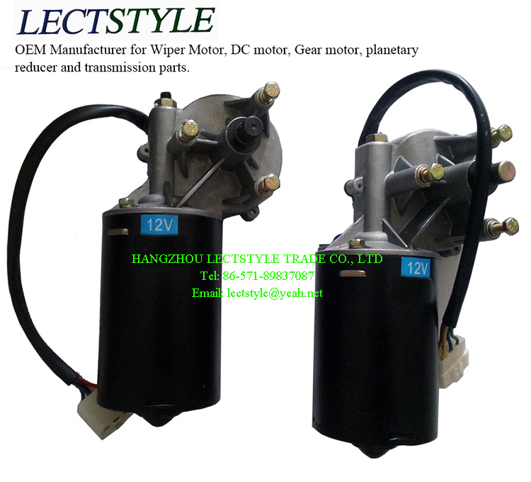 12V/24V 80W Car Electric Windshield Wiper Motor for Ford, FIAT, Gmc, Honda, Isuzu and Mazda Car