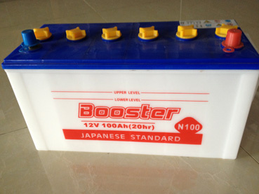 N100 12V100ah High Discharge Rate JIS Standard Automobile Battery