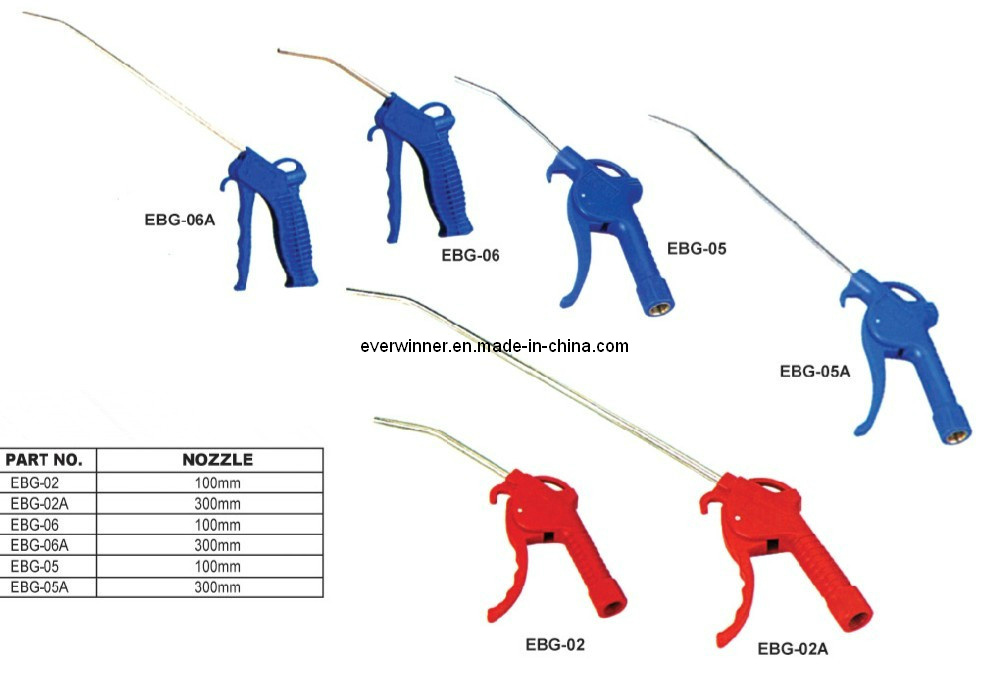 Compressed Air Duster, Air Blow Gun, Air Cleaner with 100mm / 250mm / 300mm Nozzle