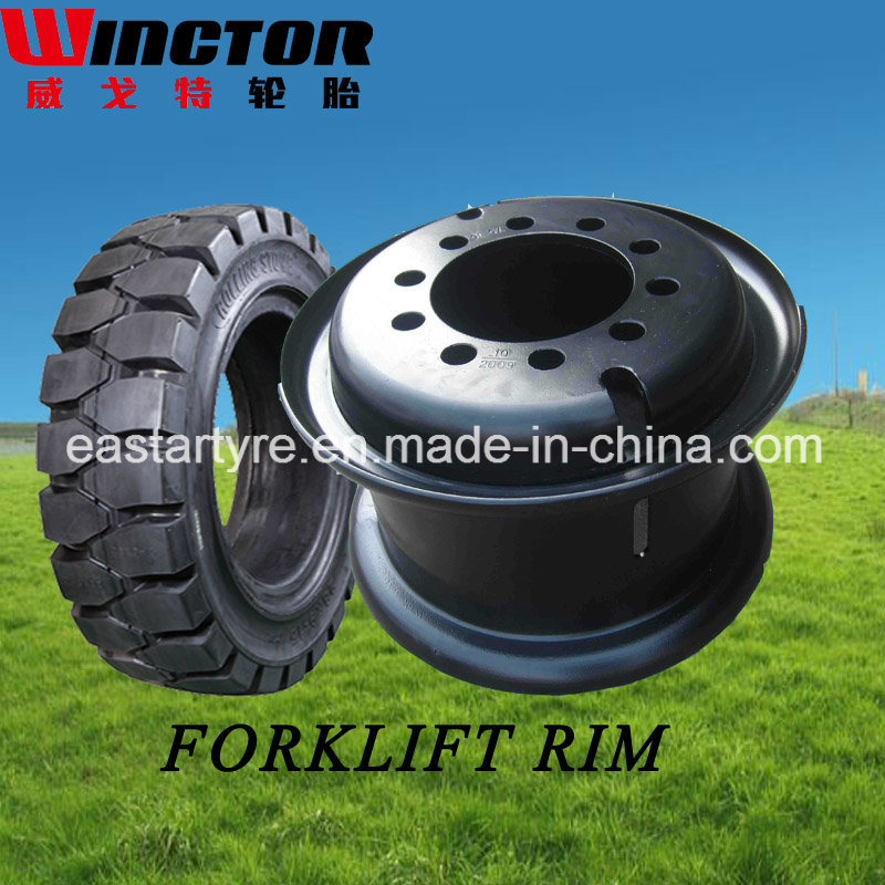 Wheel, Rim, Forklift Tyre Rim, Split Rim (4.00E-9 4.33R-9)