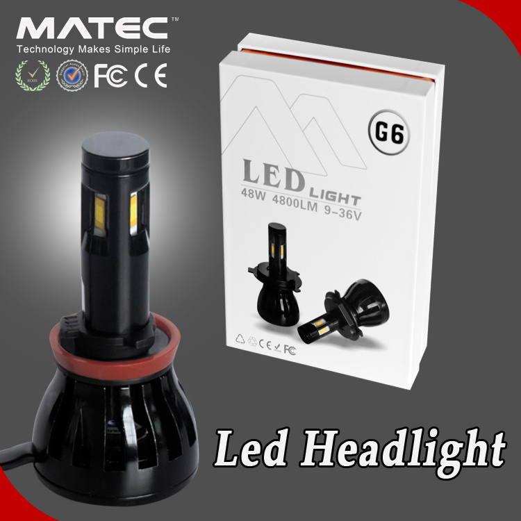 2017 Auto Part LED Conversion Kit Hi/Lo Beam HID Kit 96W 9600lm Car Headlight LED