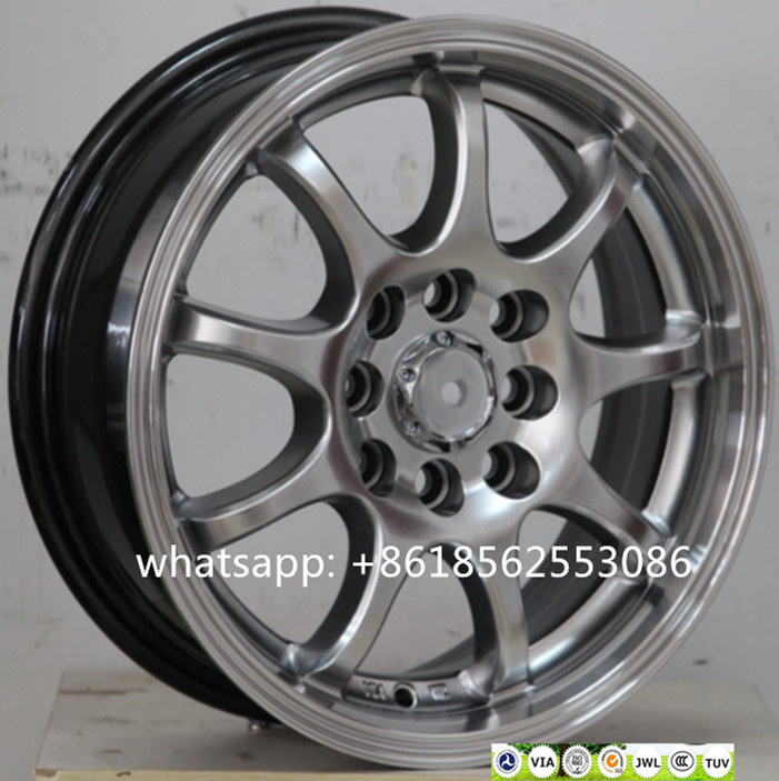 14*6j 4/5/8*100-114.3 Car Alloy Wheel Via Jwl