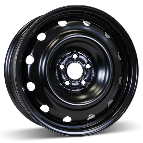 16X6.5 (5-100) Steel Winter Wheel Matt Black