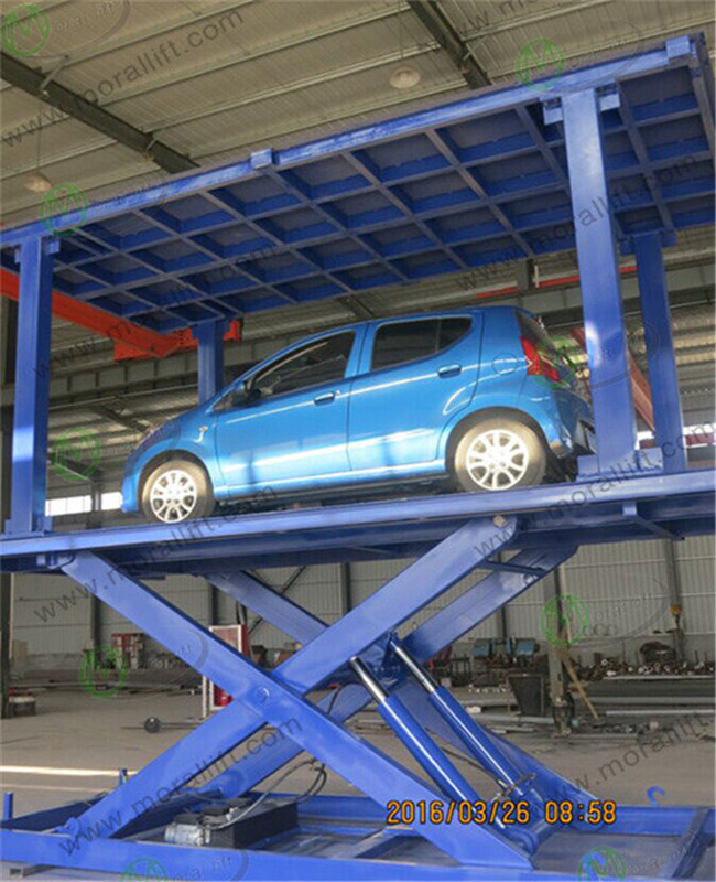 Hydraulic Car Scissor Platform with Double Table
