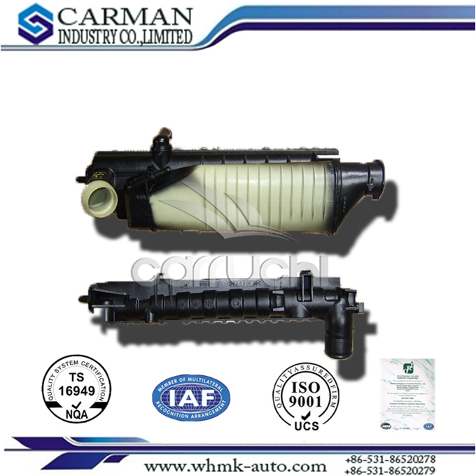 Plastic Car Radiator Tank for Peugeot 3 Welding