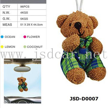 Wool/Plush Car Air Freshener, Plush Pendant Decoration (JSD-D0007)