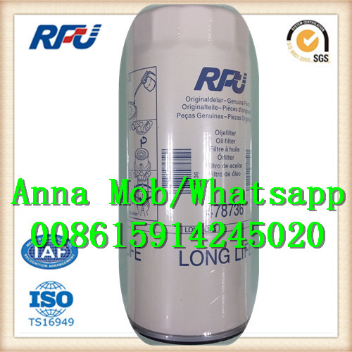 478736 Oil Filter 478736 Lf3675 Lf3730 for Cumminss Volvo
