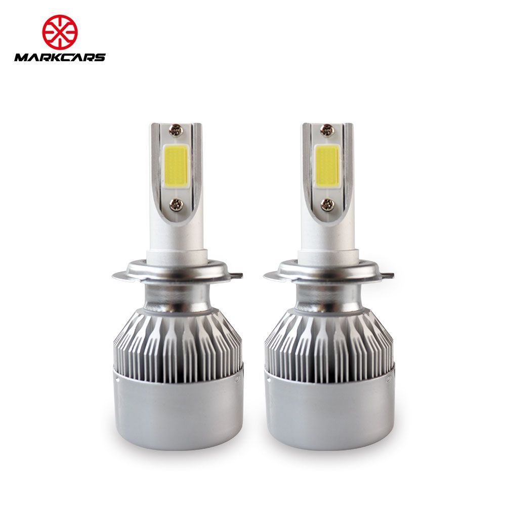 Markcars COB Chip 36W LED Auto Headlight