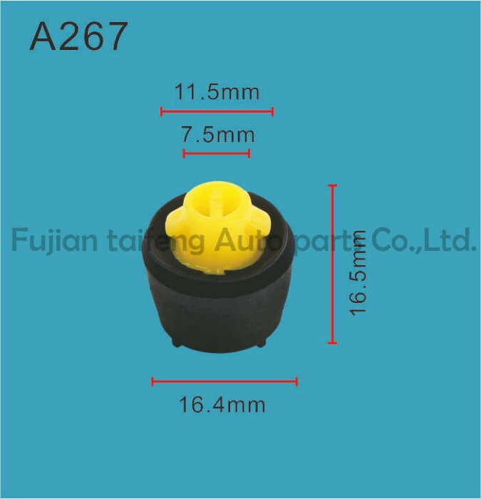 Auto Various Plastic Rivet Fasteners Push Pin Bumper Fender Panel Clips