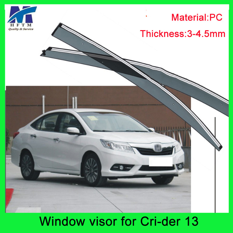 Auto Accesssories Window Roof Visors Sun Guard for Hodna Crider 13
