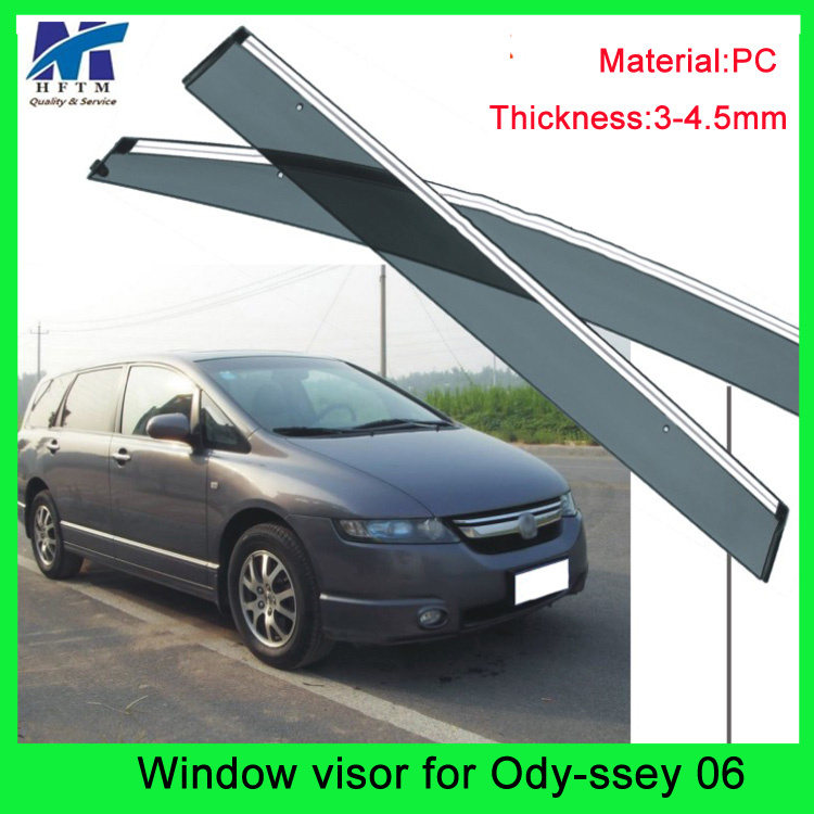 Window Shield Sun Visor Vent Wind Rain for Hodna Odyssey 06