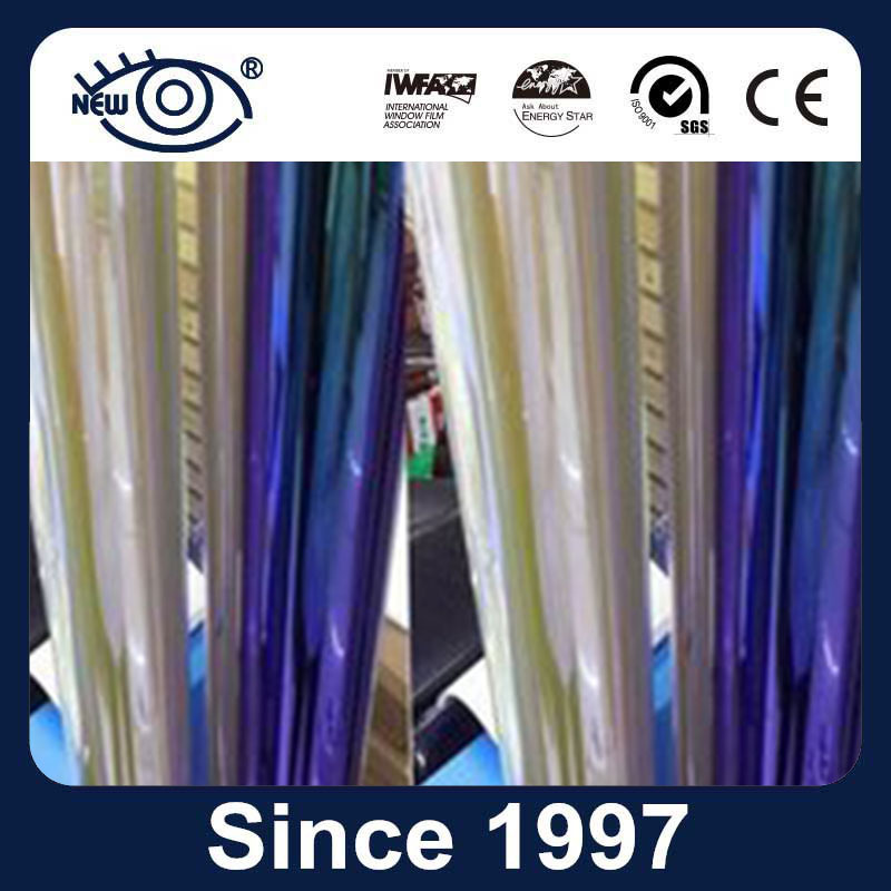 High IR Color Changing Protective Car Window Tinted Chameleon Film