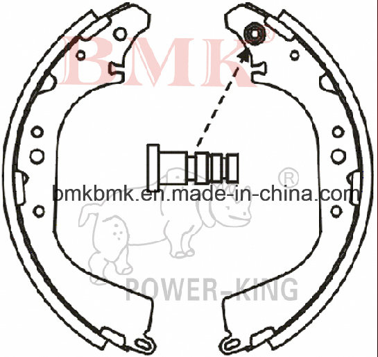 Advanced Technology Brake Shoe (K2302) for Toyota