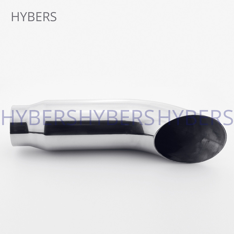2.25 Inch Inlet Turn Down Stainless Steel Exhaust Tip