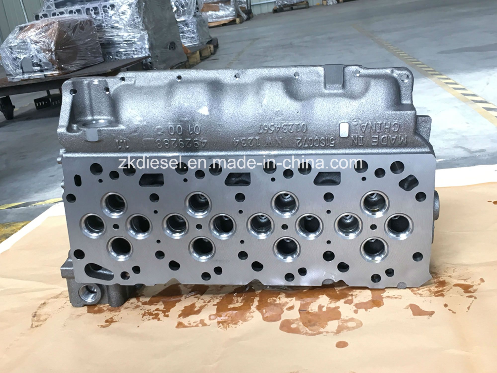 Higher Quality Cummins Isb4.5 Engine Head 4941495 4941496 for Truck Excavator Engine Spare Parts