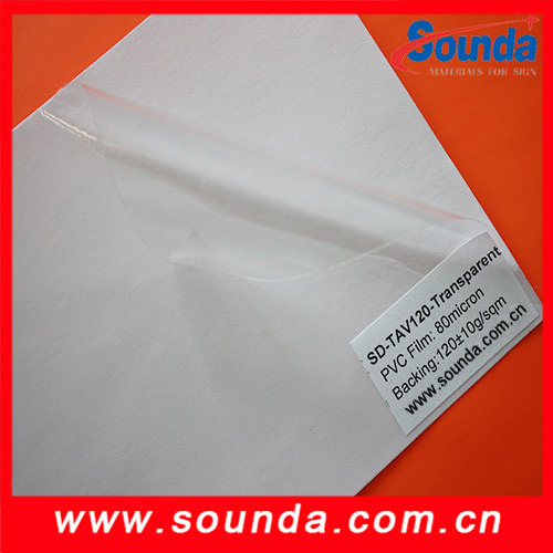 Transparent Self-Adhesive Vinyl Clear-Tav120